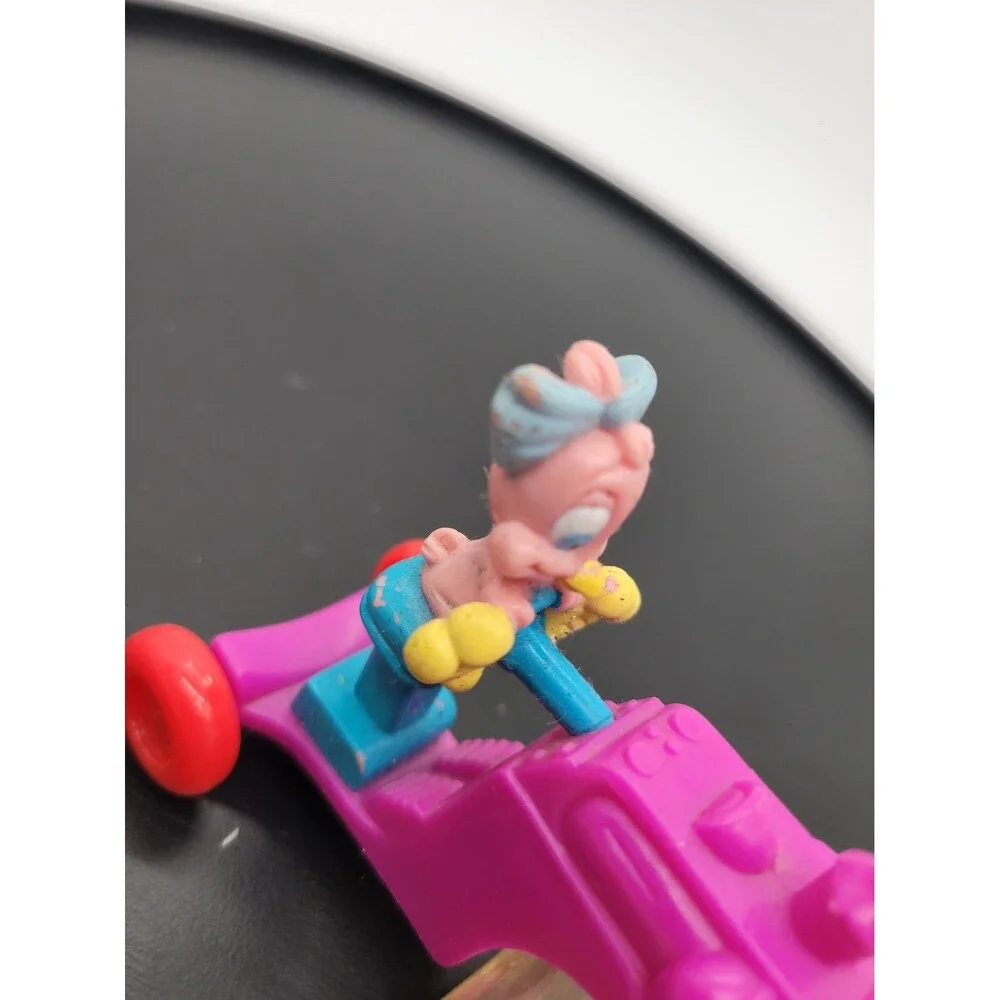 McDonalds Happy Meal 1992 Tiny Toons Wacky Rollers Sweetie Pie Toy